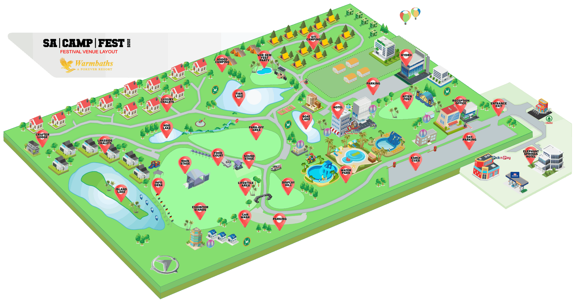 SA Campfest Map